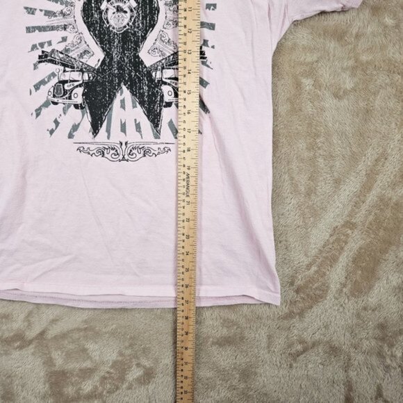 Fighting Breast Cancer Awareness Pink T-Shirt Women's Size M Short Sleeve - Picture 4 of 10